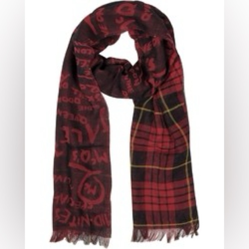 McQ Tartan Scarf